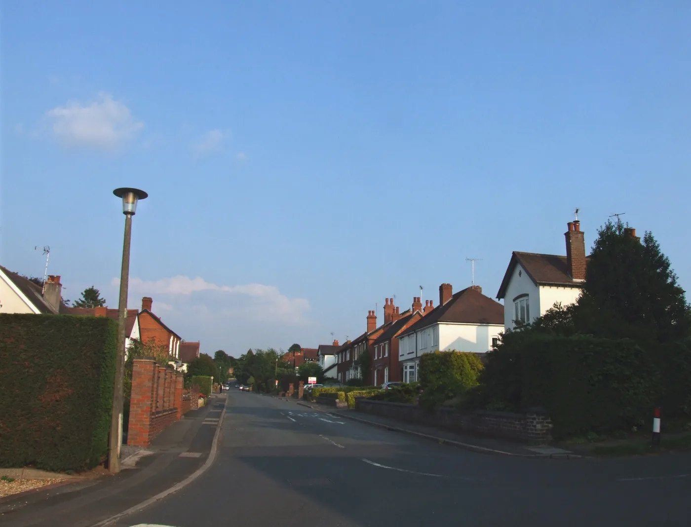 Western Road, Hagley, at the village end