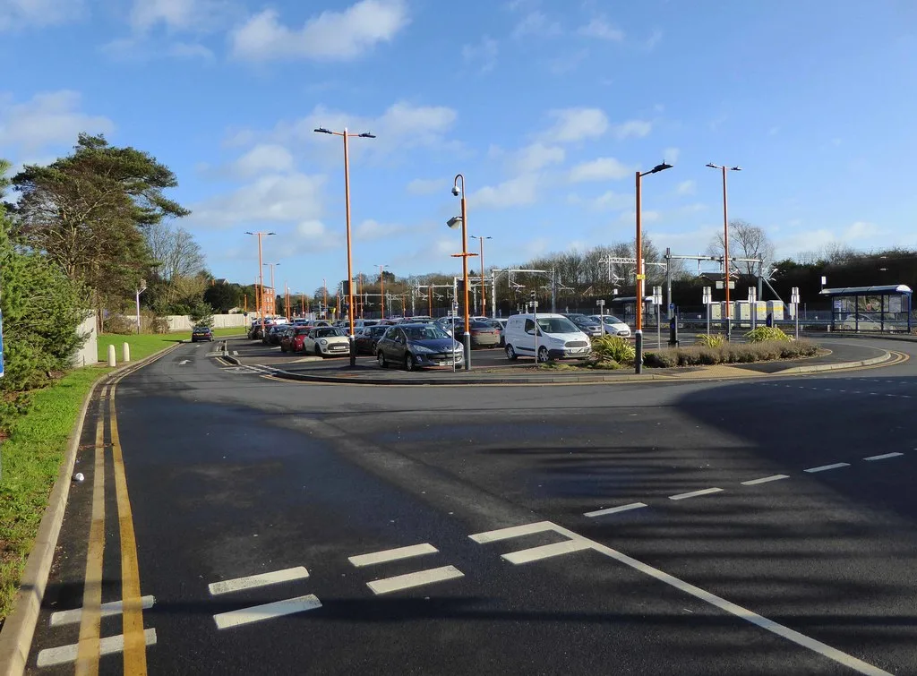 The station car park at Bromsgrove station. It is not the council's: 350 spaces run by Excel Parking Services, £3 a day and £1.50 at weekends